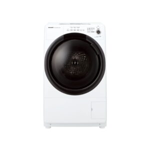 ホワイトのドラム式洗濯乾燥機